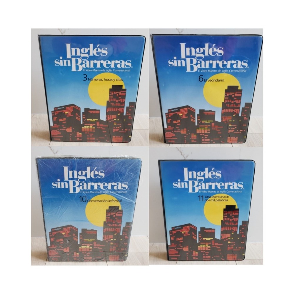 Ingles sin Barreras Volume 3 6 10 11 Courses ESL Learn English‎ Aprende Ingles